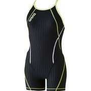 タフミドルスパッツ FSA6600W BKFY Lサイズ [オールインワン水着 レディース]
