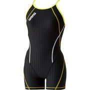 タフミドルスパッツ FSA6600W BKYL Mサイズ [オールインワン水着 レディース]