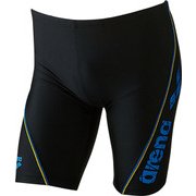 LAR7308 BKBU M [フィットネス用水着 メンズ カップ付きロングボックス]