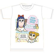 ポプテピピック 描き下ろし 赤ちゃん Tシャツ L [キャラクターグッズ]