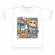 ポプテピピック 描き下ろし ホッカイロ売りの少女 Tシャツ M [キャラクターグッズ]