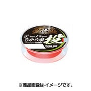 キャステスト テーパー力糸投 75m レッド ＃3-12 [投げ釣り専用ナイロンテーパー付きちから糸 5本入り]