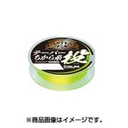 キャステスト テーパー力糸投 75m イエロー ＃2-12 [投げ釣り専用ナイロンテーパー付きちから糸 5本入り]