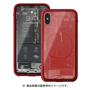 Monolith Transparent(モノリス トランスパレント) X iPhone X用 Red