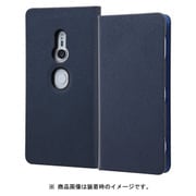RT-RXZ2SLC3/JN [Xperia XZ2 手帳型ケース マグネットタイプ ネイビー]