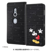 RT-RDXZ2T/MK [Xperia XZ2 手帳型ケース スタンディング カーシヴ ディズニー ミッキー]