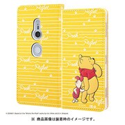 RT-RDXZ2T/PO [Xperia XZ2 手帳型ケース スタンディング カーシヴ ディズニー プーさん]