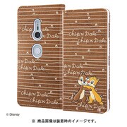 RT-RDXZ2T/CD [Xperia XZ2 手帳型ケース スタンディング カーシヴ ディズニー チップ&デール]