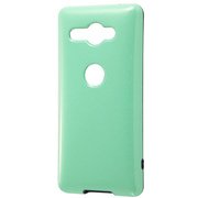 RT-RXZ2COCP2/PG [Xperia XZ2 Compact TPUソフトケース 耐衝撃 Light Pastel ペールグリーン]