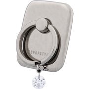 DiDiRing Crystal Ring season 2 Silver [スマートフォン用 ホールドリング]