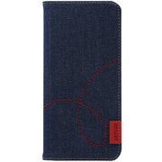 Galaxy S9 ケース Denim Stitch Diary Z12552S9