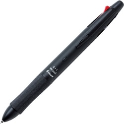 多機能ペン 4+1Wood 油性ボールペン 0.5mm 極細 黒・赤・青・緑 シャープ0.5mm ブラック BKHFW-2SR-B