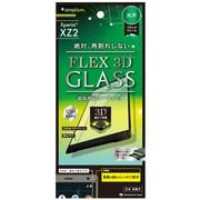 TR-XPXZ2-G3-CCBK [Xperia XZ2 FLEX 3D 立体成型フレームガラス ブラックフレーム]