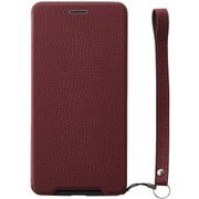 TR-XPXZ2-FST-TSRD [Xperia XZ2 Flip Shell クラリーノ 衝撃吸収 フリップノートケース シュリンクレッド]