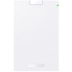 ポータブルハードディスク MiniStation（ミニステーション） HD-PCGU3-Aシリーズ 1TB USB3.1（Gen1）/3.0/2.0 テレビ・レコーダー録画対応 ホワイト HD-PCG1.0U3-BWA