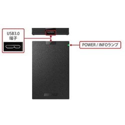 ヨドバシ.com - バッファロー BUFFALO HD-PCG500U3-BA [ポータブル