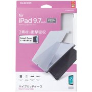 iPad 9.7インチ 2018年&2017年モデル ハイブリッドケース スマートカバー対応 クリア TB-A18RHVCKCR