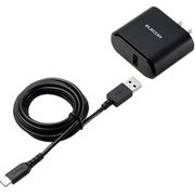 AC充電器 Type-Cケーブル付属 2.4A ブラック MPA-ACC04BK