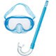 KZ-9152 [シュノーケルセット サックスクリア ジュニア用サイズ]