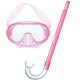 KZ-9152 [シュノーケルセット ピンククリア ジュニア用サイズ]