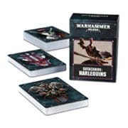 40K DATACARDS HARLEQUINS ENG [プラモデル用品]