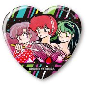 うる星やつら ハートカンバッジ E [キャラクターグッズ]