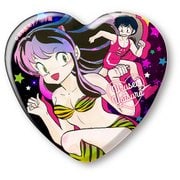 うる星やつら ハートカンバッジ G [キャラクターグッズ]
