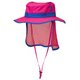 WE27FB61060F [KIDS SUNSHADE HAT ピンク FREE]