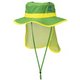 WE27FB61030F [KIDS SUNSHADE HAT グリーン FREE]
