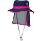 WE27FB61048F [KIDS SUNSHADE HAT ネイビー FREE]