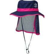WE27FB61048F [KIDS SUNSHADE HAT ネイビー FREE]