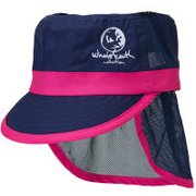 WE27FA62048F [KIDS SUNSHADE CAP ネイビー FREE]