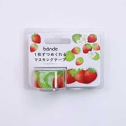 マスキングロールテープ ストロベリー BDA-283