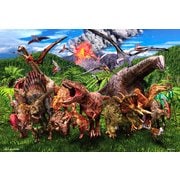L74-175 大恐竜ワールド [ジグソーパズル 学べる ラージ 150ピース （完成サイズ：38×26cm）]