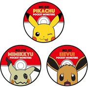 PK17605 3Pミニタオル ポケットモンスター ダイカット [キャラクターグッズ]