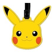 PK17622 ラバーラゲッジタグ ポケットモンスター ピカチュウ/フェイス [キャラクターグッズ]