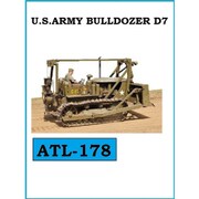 ATL-178 [米 ブルドーザーD7 1/35 金属製可動履帯]