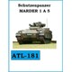 ATL-181 [独 マルダー1A5 1/35 金属製可動履帯]