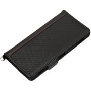 PG-XZ2FP04BK [Xperia XZ2 フリップカバー カーボン調ブラック]