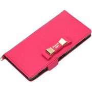 PG-XZ2FP07PK [Xperia XZ2 フリップカバー ダブルリボン ホットピンク]