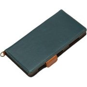 PG-XZ2CFP02BL [Xperia XZ2 Compact用 フリップカバー PUレザーダメージ加工シリーズ ブルー]