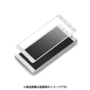 PG-XZ2CGL01 [Xperia XZ2 Compact 3D液晶全面保護ガラス PETフレーム シルバー]