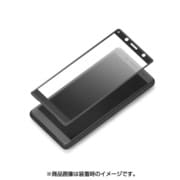 PG-XZ2CGL02 [Xperia XZ2 Compact 3D液晶全面保護ガラス PETフレーム ブラック]