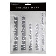 EMBLEM STICKER(エンブレム ステッカー) ブラック [釣りアクセサリー]