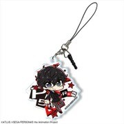 PERSONA5 the Animation アクリルイヤホンジャックアクセサリー ちびキャラVer. 01.雨宮蓮 [約W40×H40mm]