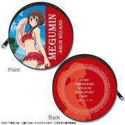 この素晴らしい世界に祝福を！ 2 まるっとレザーケース 05.めぐみん/C [約直径90mm]