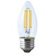 LED電球 電球色 シャンデリア型 E26 LDC4LC40WE26T2