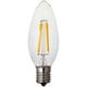 LED電球 電球色 シャンデリア型 E17 LDC4LC40WE17T2
