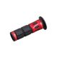 PRO-GRIP ＃744 STDラバー 115mm 貫通 ブラック/レッド 98100