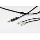 A2DC用リケーブル 3.5φ 3極 1.2m Clear force Ultimate A2DC 3.5φ （1.2m）